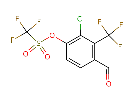 4-trifloxy-3-chloro-2-(trifluoromethyl)benzaldehyde