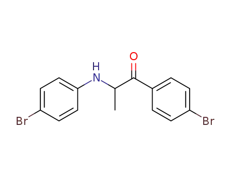 2-<4-Brom-anilino>-1-<4-brom-phenyl>-propanon-(1)