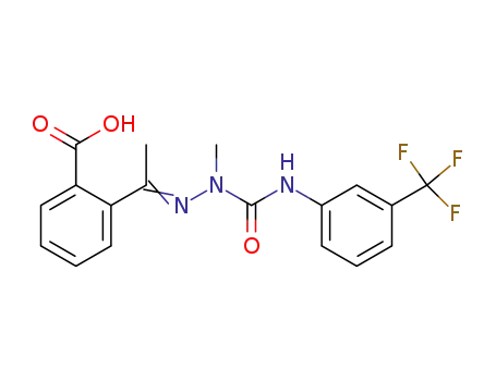 2-acetylbenzoic acid 2-methyl-4-(3-trifluoromethylphenyl)-semicarbazone