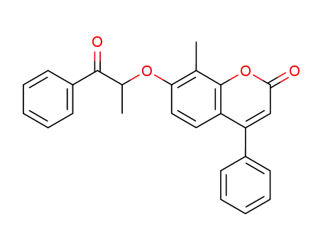 8-methyl-7-(1-methyl-2-oxo-2-phenylethoxy)-4-phenylcoumarin