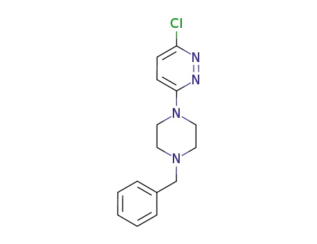 Molecular Structure of 362661-27-6 (3-(4-BENZYLPIPERAZIN-1-YL)-6-CHLOROPYRIDAZINE)