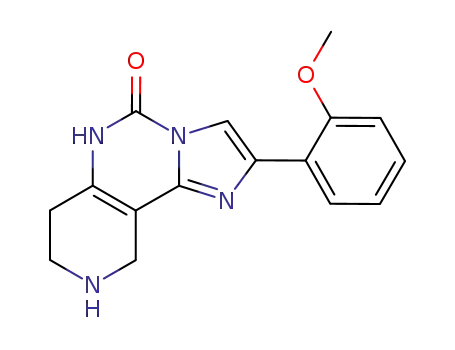2-(2-methoxy-phenyl)-6,7,8,9-tetrahydro-5<i>H</i>-1,3a,5,8-tetraaza-cyclopenta[<i>a</i>]naphthalen-4-one