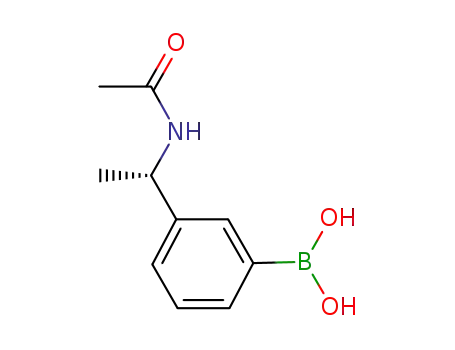 (S)-3-(1-acetamidoethyl)phenylboronic acid