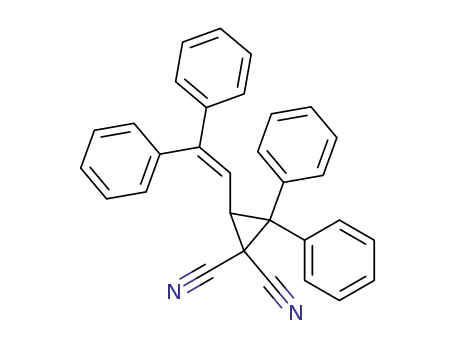1,1-Dicyano-2,2-diphenyl-3-(2,2-diphenylvinyl)cyclopropane