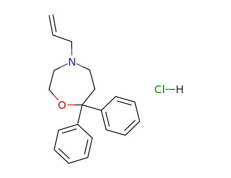 4-Allyl-7,7-diphenyl-1,4-oxazepane hydrochloride