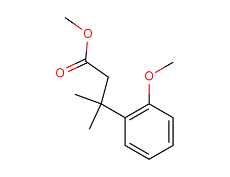 3-Methyl-3-(2-methoxyphenyl)butansaeure-methylester