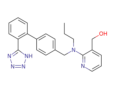 3-Hydroxymethyl-2-{N-propyl-N-[(2'-[1H-tetrazol-5-yl]biphenyl-4-yl)methyl]amino}pyridine