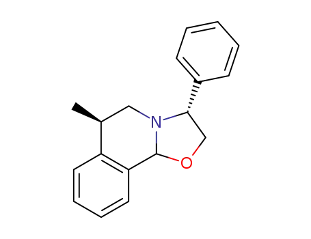 (3R,6R)-6-methyl-3-phenyl-2,3,6,10b-tetrahydro-5H-oxazolo[2,3-a]isoquinoline