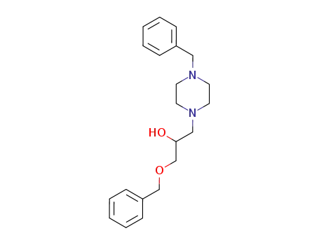 1-phenylmethyl-4-(2-hydroxy-3-phenylmethoxypropyl)piperazine