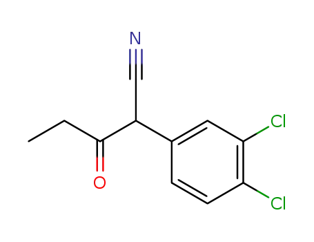 2-(3,4-dichloro-phenyl)-3-oxo-valeronitrile