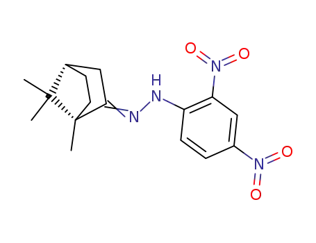 Molecular Structure of 66673-27-6 ((+/-)-campher 2,4-dinitrophenylhydrazone)