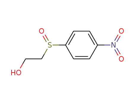 Molecular Structure of 83451-93-8 (Ethanol, 2-[(4-nitrophenyl)sulfinyl]-)