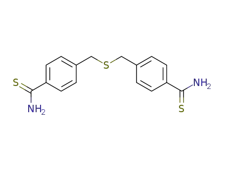 Benzenecarbothioamide, 4,4'-[thiobis(methylene)]bis-