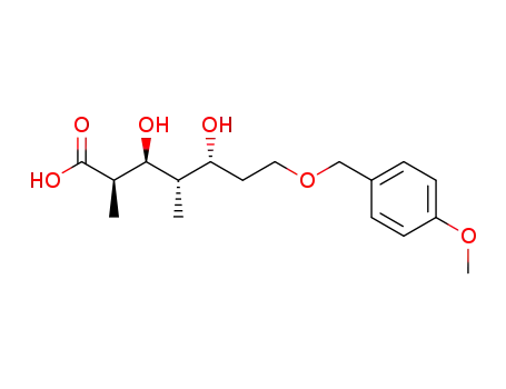 (2R,3S,4S,5R)-3,5-Dihydroxy-7-(4-methoxy-benzyloxy)-2,4-dimethyl-heptanoic acid