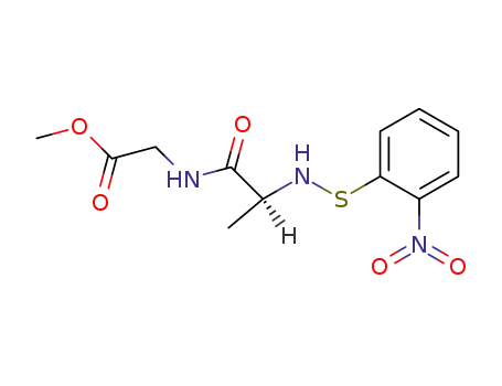 o-Nitro-phenylsulfenyl-Ala-Gly-OMe