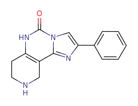 2-Phenyl-7,8,9,10-tetrahydro-imidazo[1,2-c]pyrido[3,4-e] pyrimidin-5(6H)-one