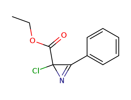 ethyl 2-chloro-3-phenyl-2H-azirine-2-carboxylate