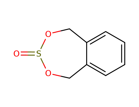 Molecular Structure of 6538-31-4 (2,4,3-Benzodioxathiepin, 1,5-dihydro-, 3-oxide)