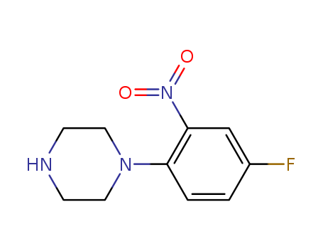 1-(4-Fluoro-2-nitrophenyl)piperazine, 97%