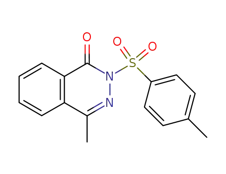 Molecular Structure of 84257-68-1 (1(2H)-Phthalazinone, 4-methyl-2-[(4-methylphenyl)sulfonyl]-)
