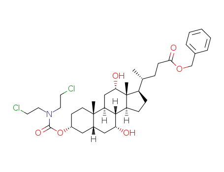 Benzyl 3-O-[bis(2-chloroethyl)aminocarbonyl] cholate