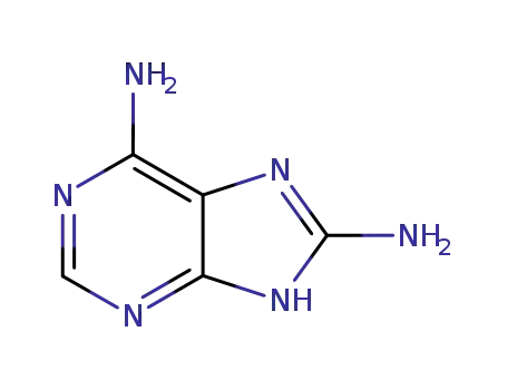 Molecular Structure of 28128-33-8 (1H-Purine-6,8-diamine (9CI))