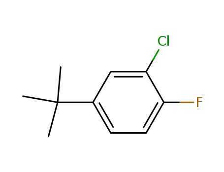 3-Chlor-4-fluor-tert.-butylbenzol
