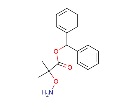 Propanoic acid,2-(aminooxy)-2-methyl-, diphenylmethyl ester