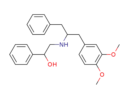 2-[1-benzyl-2-(3,4-dimethoxy-phenyl)-ethylamino]-1-phenyl-ethanol