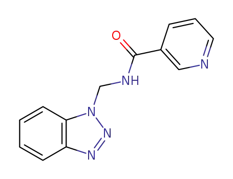 N-벤조트리아졸-1-일메틸-니코틴아미드