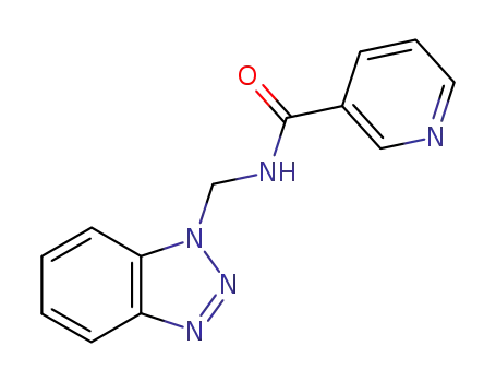 N-Benzotriazol-1-ylmethyl-nicotinamide