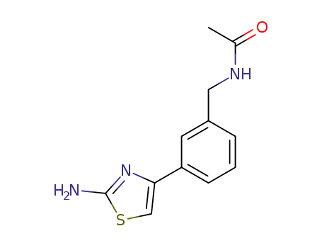 4-[3-(acetamidomethyl)phenyl]-2-aminothiazole