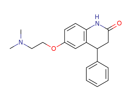 2(1H)-Quinolinone, 6-[2-(dimethylamino)ethoxy]-3,4-dihydro-4-phenyl-