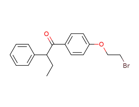 1-[4-(2-bromo-ethoxy)-phenyl]-2-phenyl-1-butanone