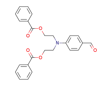 Benzaldehyde, 4-[bis[2-(benzoyloxy)ethyl]amino]-