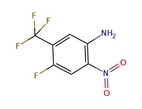 Molecular Structure of 179062-05-6 (5-AMINO-2-FLUORO-4-NITROBENZOTRIFLUORIDE)