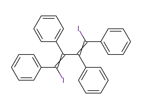 Benzene, 1,1',1'',1'''-(1,4-diiodo-1,3-butadiene-1,2,3,4-tetrayl)tetrakis-