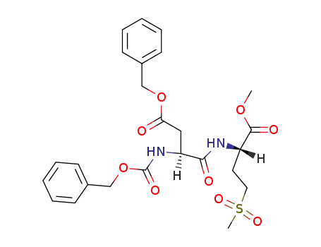 (S)-3-Benzyloxycarbonylamino-N-((S)-3-methanesulfonyl-1-methoxycarbonyl-propyl)-succinamic acid benzyl ester