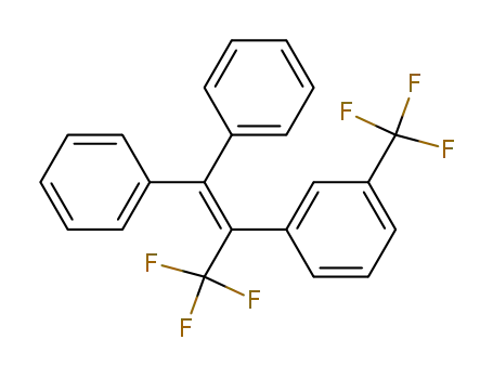 Benzene, 1-[2,2-diphenyl-1-(trifluoromethyl)ethenyl]-3-(trifluoromethyl)-