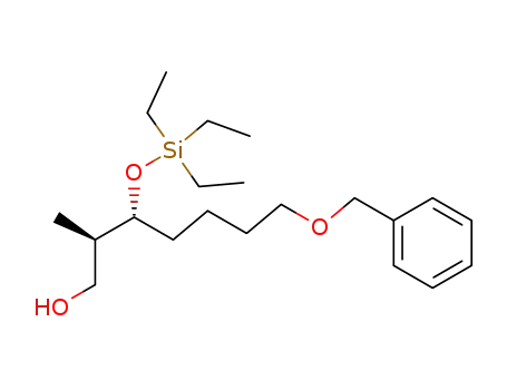 (2R,3R)-7-Benzyloxy-2-methyl-3-triethylsilanyloxy-heptan-1-ol