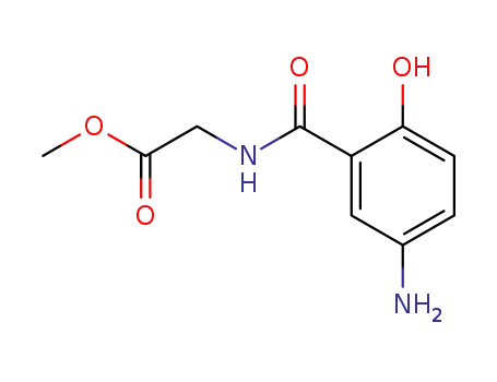 Glycine, N-(5-amino-2-hydroxybenzoyl)-, methyl ester