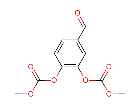 3,4-bis-methoxycarbonyloxy-benzaldehyde