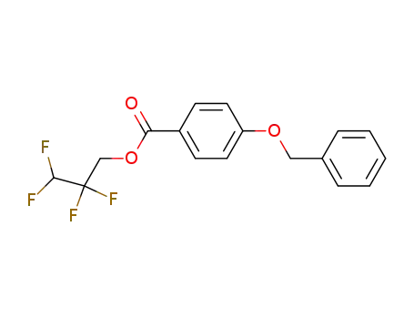 4-benzyloxy-benzoic acid 2,2,3,3-tetrafluoro-propyl ester