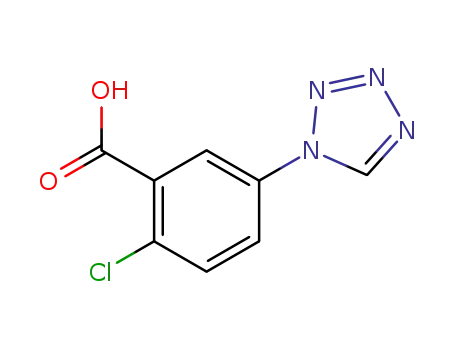 2-클로로-5-(1H-테트라졸-1-일)벤조산