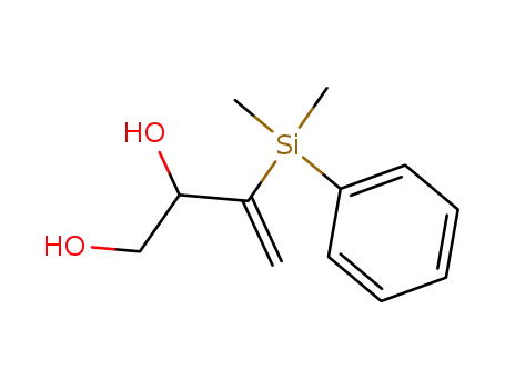 3-[dimethyl(phenyl)silyl]but-3-ene-1,2-diol