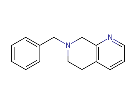 5,6,7,8-TETRAHYDRO-7-(PHENYLMETHYL)-1,7-NAPHTHYRIDINE
