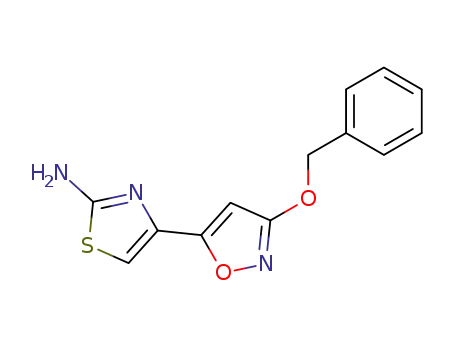 2-amino-4-(3-benzyloxy-5-isoxazolyl)-thiazole