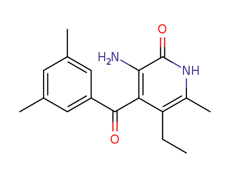 3-amino-4-(3,5-dimethylbenzoyl)-5-ethyl-6-methyl-1H-pyridin-2-one