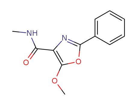 5-methoxy-2-phenyl-oxazole-4-carboxylic acid methylamide