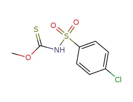 Carbamothioic acid, [(4-chlorophenyl)sulfonyl]-, O-methyl ester